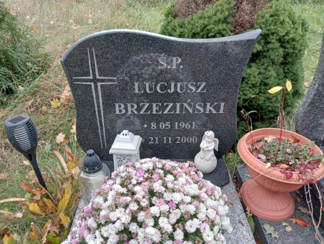 Lucjusz Brzeziński 1961 Drzonowo - Grobonet - Wyszukiwarka osób pochowanych